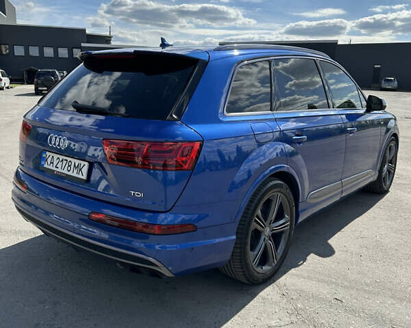 Синий Ауди SQ7, объемом двигателя 3.96 л и пробегом 162 тыс. км за 59999 $, фото 11 на Automoto.ua