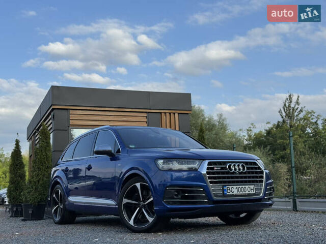 Синій Ауді SQ7, об'ємом двигуна 3.96 л та пробігом 190 тис. км за 54990 $, фото 5 на Automoto.ua