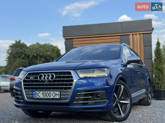Синій Ауді SQ7, об'ємом двигуна 3.96 л та пробігом 190 тис. км за 54990 $, фото 14 на Automoto.ua