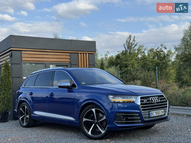 Синій Ауді SQ7, об'ємом двигуна 3.96 л та пробігом 190 тис. км за 54990 $, фото 3 на Automoto.ua