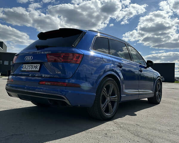 Синий Ауди SQ7, объемом двигателя 3.96 л и пробегом 162 тыс. км за 59999 $, фото 12 на Automoto.ua