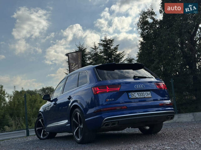 Синій Ауді SQ7, об'ємом двигуна 3.96 л та пробігом 190 тис. км за 54990 $, фото 33 на Automoto.ua