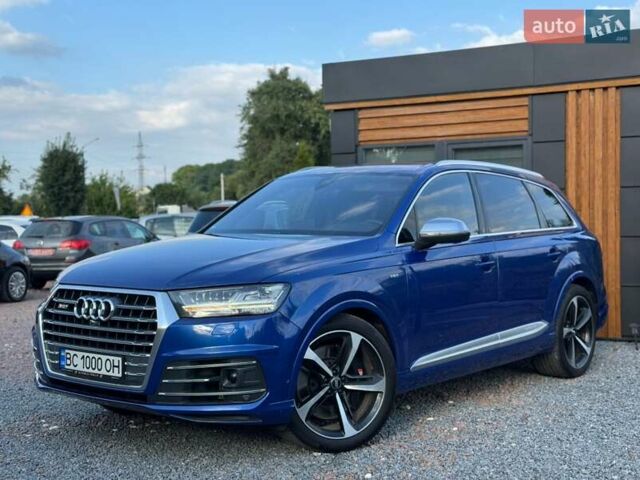 Синій Ауді SQ7, об'ємом двигуна 3.96 л та пробігом 190 тис. км за 54990 $, фото 16 на Automoto.ua