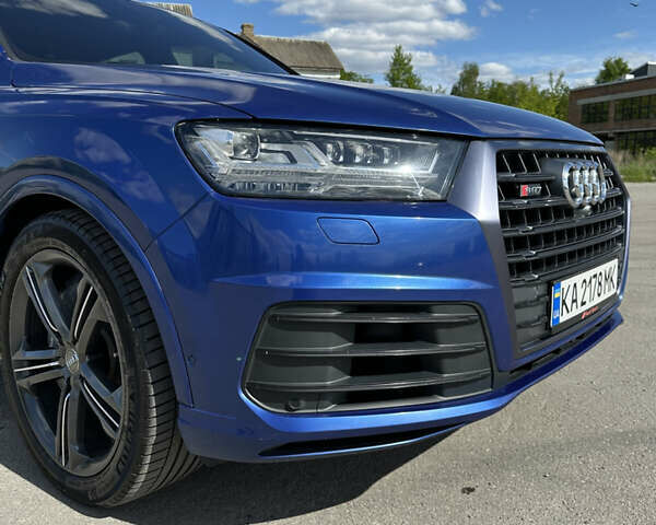 Синий Ауди SQ7, объемом двигателя 3.96 л и пробегом 162 тыс. км за 59999 $, фото 8 на Automoto.ua