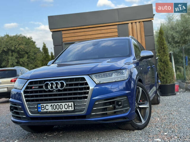 Синій Ауді SQ7, об'ємом двигуна 3.96 л та пробігом 190 тис. км за 54990 $, фото 19 на Automoto.ua