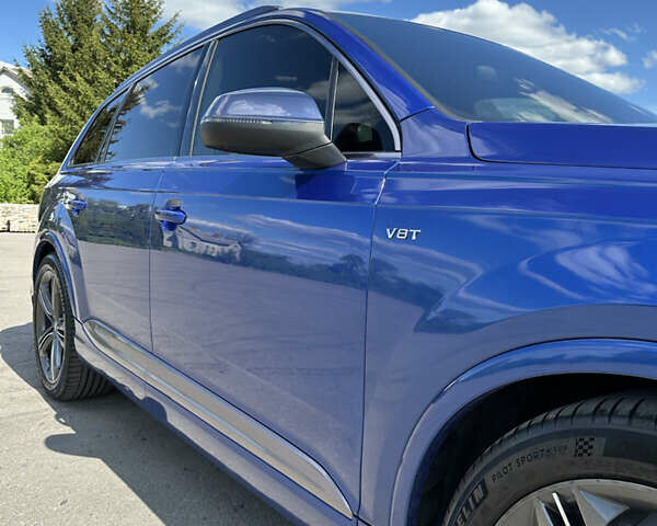 Синий Ауди SQ7, объемом двигателя 3.96 л и пробегом 162 тыс. км за 59999 $, фото 9 на Automoto.ua
