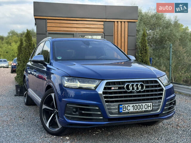 Синій Ауді SQ7, об'ємом двигуна 3.96 л та пробігом 190 тис. км за 54990 $, фото 10 на Automoto.ua