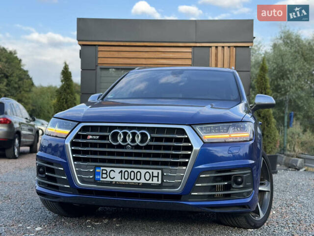 Синій Ауді SQ7, об'ємом двигуна 3.96 л та пробігом 190 тис. км за 54990 $, фото 18 на Automoto.ua