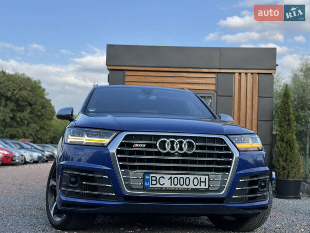 Синій Ауді SQ7, об'ємом двигуна 3.96 л та пробігом 190 тис. км за 54990 $, фото 7 на Automoto.ua