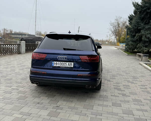 Синий Ауди SQ7, объемом двигателя 3.96 л и пробегом 128 тыс. км за 57900 $, фото 10 на Automoto.ua