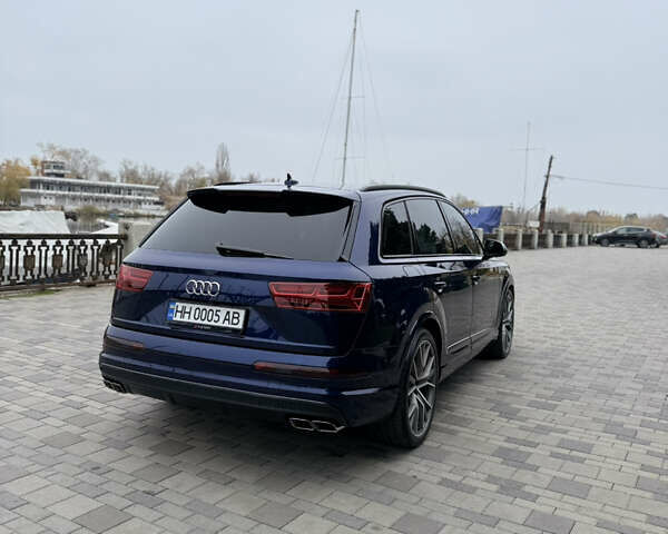 Синий Ауди SQ7, объемом двигателя 3.96 л и пробегом 128 тыс. км за 57900 $, фото 8 на Automoto.ua