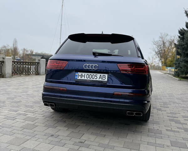 Синий Ауди SQ7, объемом двигателя 3.96 л и пробегом 128 тыс. км за 57900 $, фото 9 на Automoto.ua
