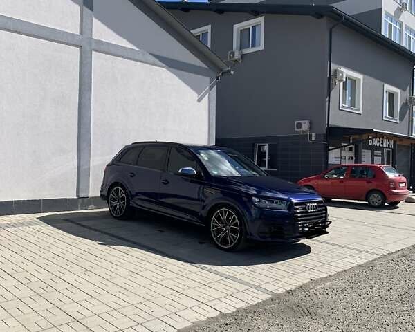 Синій Ауді SQ7, об'ємом двигуна 4 л та пробігом 140 тис. км за 68500 $, фото 3 на Automoto.ua