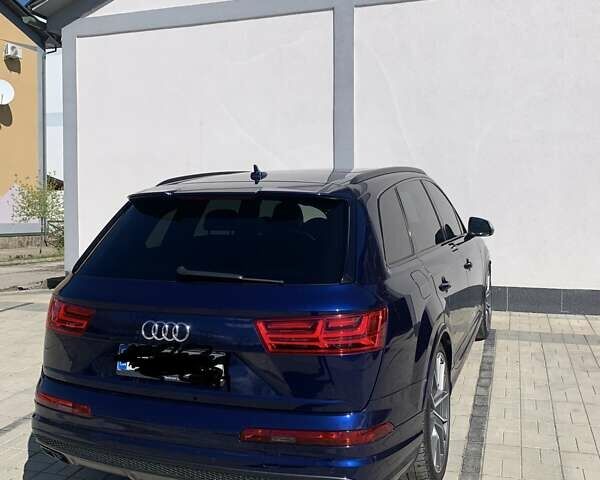 Синій Ауді SQ7, об'ємом двигуна 4 л та пробігом 140 тис. км за 68500 $, фото 8 на Automoto.ua