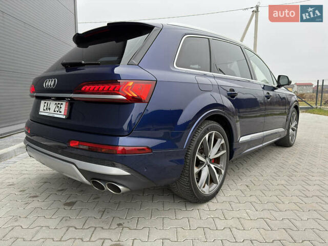 Синий Ауди SQ7, объемом двигателя 4 л и пробегом 185 тыс. км за 74999 $, фото 9 на Automoto.ua