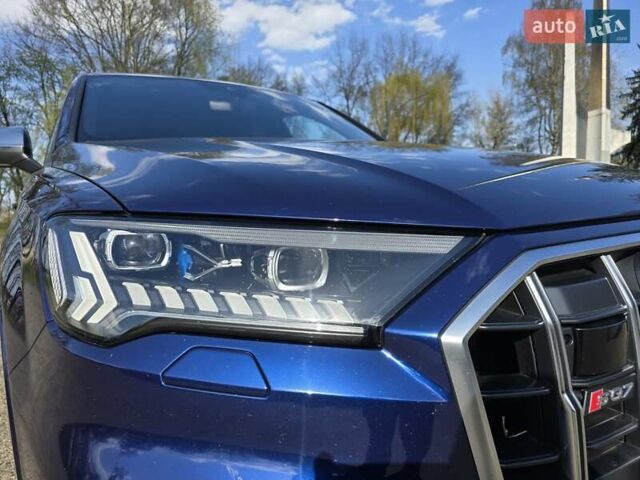 Синий Ауди SQ7, объемом двигателя 4 л и пробегом 182 тыс. км за 68800 $, фото 13 на Automoto.ua