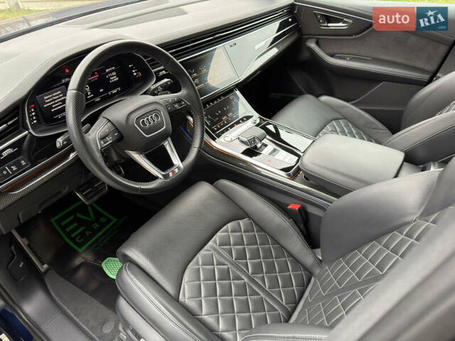 Синий Ауди SQ7, объемом двигателя 4 л и пробегом 185 тыс. км за 74999 $, фото 25 на Automoto.ua