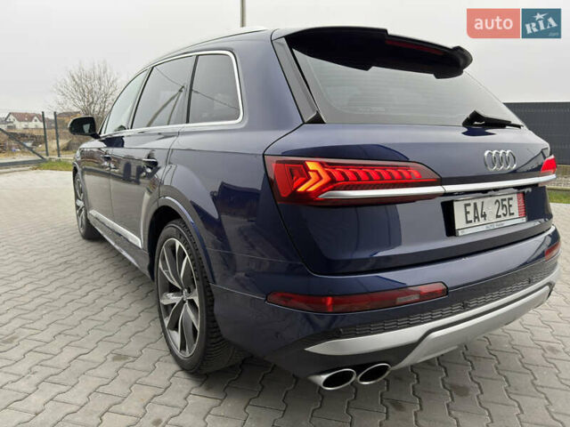 Синий Ауди SQ7, объемом двигателя 4 л и пробегом 185 тыс. км за 74999 $, фото 6 на Automoto.ua