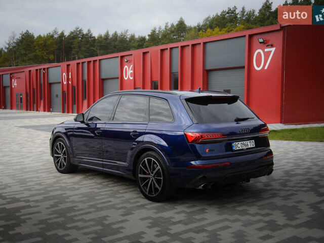Ауді SQ7 2020 у Львові на Automoto.ua Синій Ауді SQ7, об'ємом двигуна 3.99 л та пробігом 66 тис. км за 72000 $, фото 2 на Automoto.ua