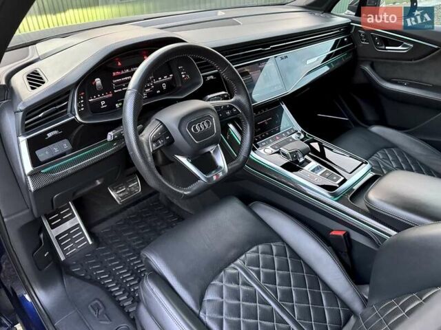 Синий Ауди SQ7, объемом двигателя 4 л и пробегом 136 тыс. км за 77000 $, фото 37 на Automoto.ua
