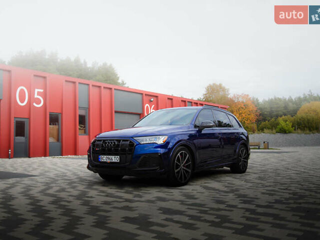 Ауді SQ7 2020 у Львові на Automoto.ua Синій Ауді SQ7, об'ємом двигуна 3.99 л та пробігом 66 тис. км за 72000 $, фото 3 на Automoto.ua
