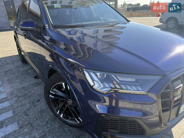 Синий Ауди SQ7, объемом двигателя 3.96 л и пробегом 176 тыс. км за 78000 $, фото 7 на Automoto.ua