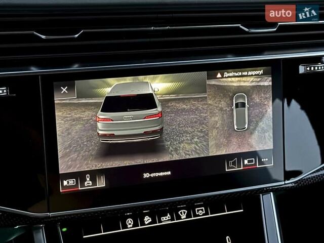Синий Ауди SQ7, объемом двигателя 4 л и пробегом 136 тыс. км за 77000 $, фото 90 на Automoto.ua