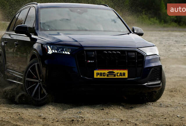 Ауді SQ7 2020 у Львові на Automoto.ua Синій Ауді SQ7, об'ємом двигуна 3.99 л та пробігом 66 тис. км за 72000 $, фото 32 на Automoto.ua