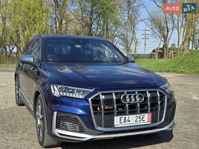 Синий Ауди SQ7, объемом двигателя 4 л и пробегом 182 тыс. км за 68800 $, фото 8 на Automoto.ua