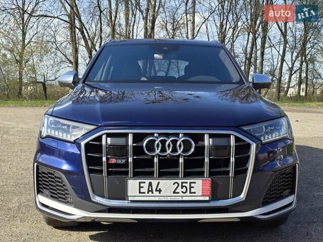 Синий Ауди SQ7, объемом двигателя 4 л и пробегом 182 тыс. км за 68800 $, фото 9 на Automoto.ua