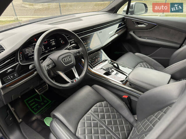 Синий Ауди SQ7, объемом двигателя 4 л и пробегом 185 тыс. км за 74999 $, фото 24 на Automoto.ua