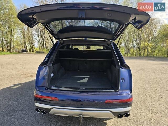 Синий Ауди SQ7, объемом двигателя 4 л и пробегом 182 тыс. км за 68800 $, фото 62 на Automoto.ua