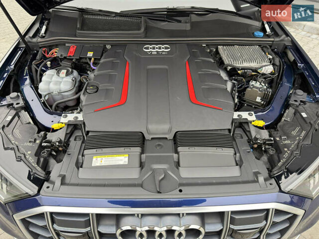 Синий Ауди SQ7, объемом двигателя 4 л и пробегом 185 тыс. км за 74999 $, фото 94 на Automoto.ua