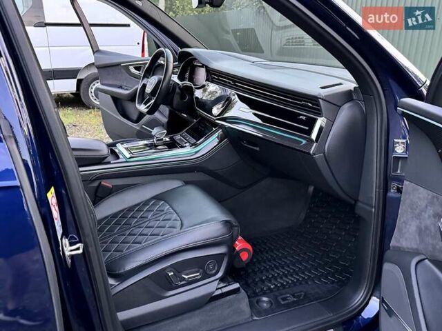Синий Ауди SQ7, объемом двигателя 4 л и пробегом 136 тыс. км за 77000 $, фото 51 на Automoto.ua