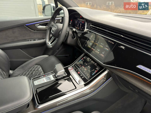 Синий Ауди SQ7, объемом двигателя 4 л и пробегом 185 тыс. км за 74999 $, фото 57 на Automoto.ua