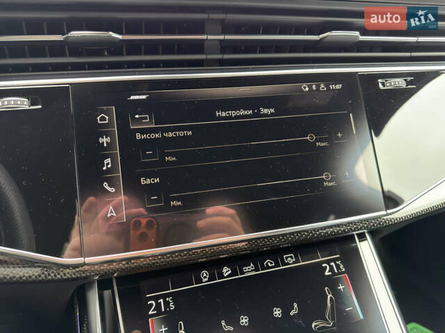 Синий Ауди SQ7, объемом двигателя 4 л и пробегом 185 тыс. км за 74999 $, фото 83 на Automoto.ua