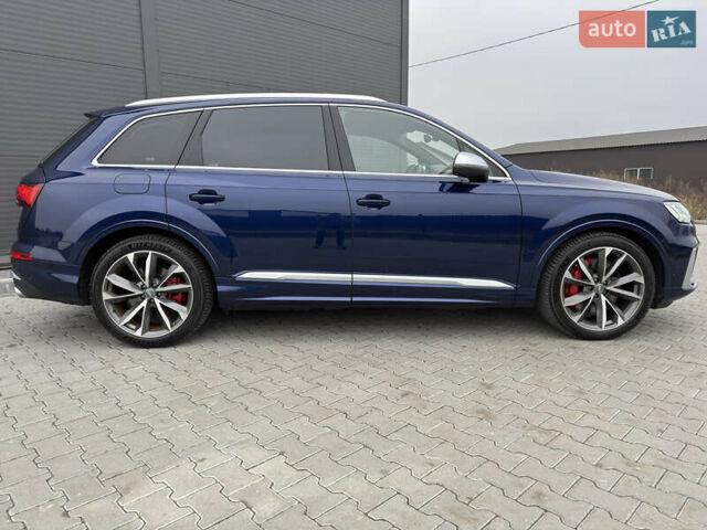 Синий Ауди SQ7, объемом двигателя 4 л и пробегом 185 тыс. км за 74999 $, фото 8 на Automoto.ua