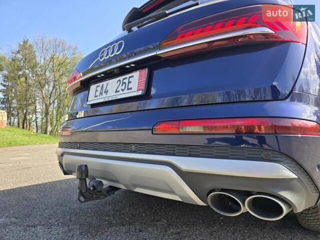 Синий Ауди SQ7, объемом двигателя 4 л и пробегом 182 тыс. км за 68800 $, фото 19 на Automoto.ua