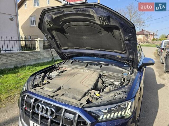 Синий Ауди SQ7, объемом двигателя 4 л и пробегом 182 тыс. км за 68800 $, фото 65 на Automoto.ua