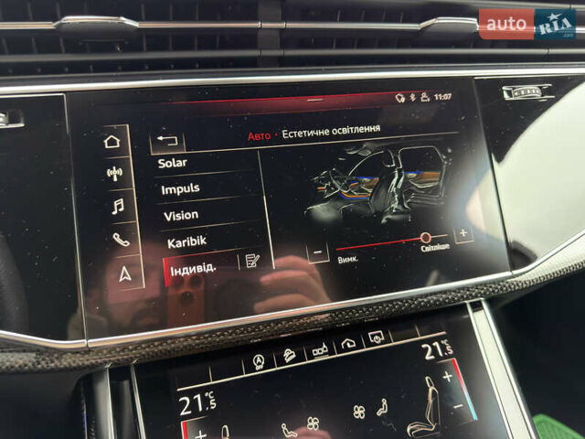 Синий Ауди SQ7, объемом двигателя 4 л и пробегом 185 тыс. км за 74999 $, фото 84 на Automoto.ua