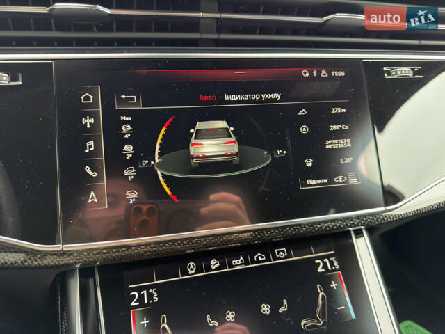 Синий Ауди SQ7, объемом двигателя 4 л и пробегом 185 тыс. км за 74999 $, фото 90 на Automoto.ua