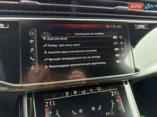 Синий Ауди SQ7, объемом двигателя 4 л и пробегом 185 тыс. км за 74999 $, фото 86 на Automoto.ua