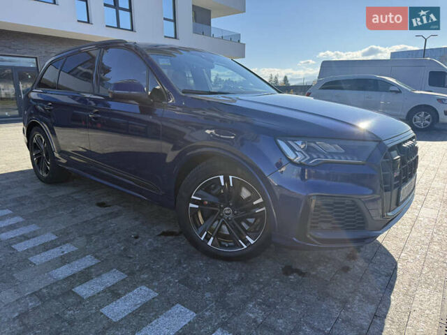 Синий Ауди SQ7, объемом двигателя 3.96 л и пробегом 176 тыс. км за 78000 $, фото 4 на Automoto.ua
