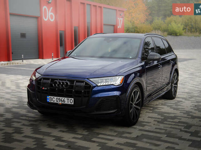 Ауді SQ7 2020 у Львові на Automoto.ua Синій Ауді SQ7, об'ємом двигуна 3.99 л та пробігом 66 тис. км за 72000 $, фото 4 на Automoto.ua