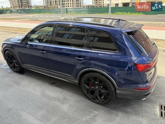 Синий Ауди SQ7, объемом двигателя 3.96 л и пробегом 171 тыс. км за 75222 $, фото 5 на Automoto.ua