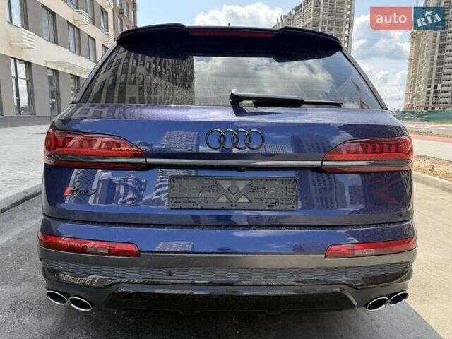 Синий Ауди SQ7, объемом двигателя 3.96 л и пробегом 171 тыс. км за 75222 $, фото 7 на Automoto.ua