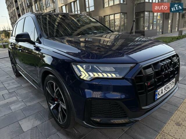 Синій Ауді SQ7, об'ємом двигуна 3.96 л та пробігом 171 тис. км за 75200 $, фото 32 на Automoto.ua