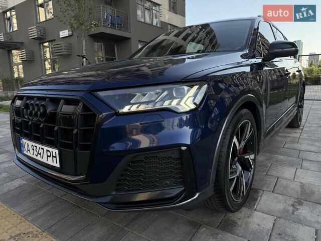 Синій Ауді SQ7, об'ємом двигуна 3.96 л та пробігом 171 тис. км за 75200 $, фото 29 на Automoto.ua