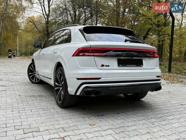 Ауди SQ8 2021 в Тернополе на Automoto.ua Белый Ауди SQ8, объемом двигателя 3.96 л и пробегом 101 тыс. км за 92000 $, фото 24 на Automoto.ua