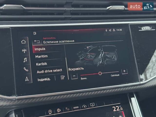 Черный Ауди SQ8, объемом двигателя 4 л и пробегом 9 тыс. км за 128000 $, фото 69 на Automoto.ua